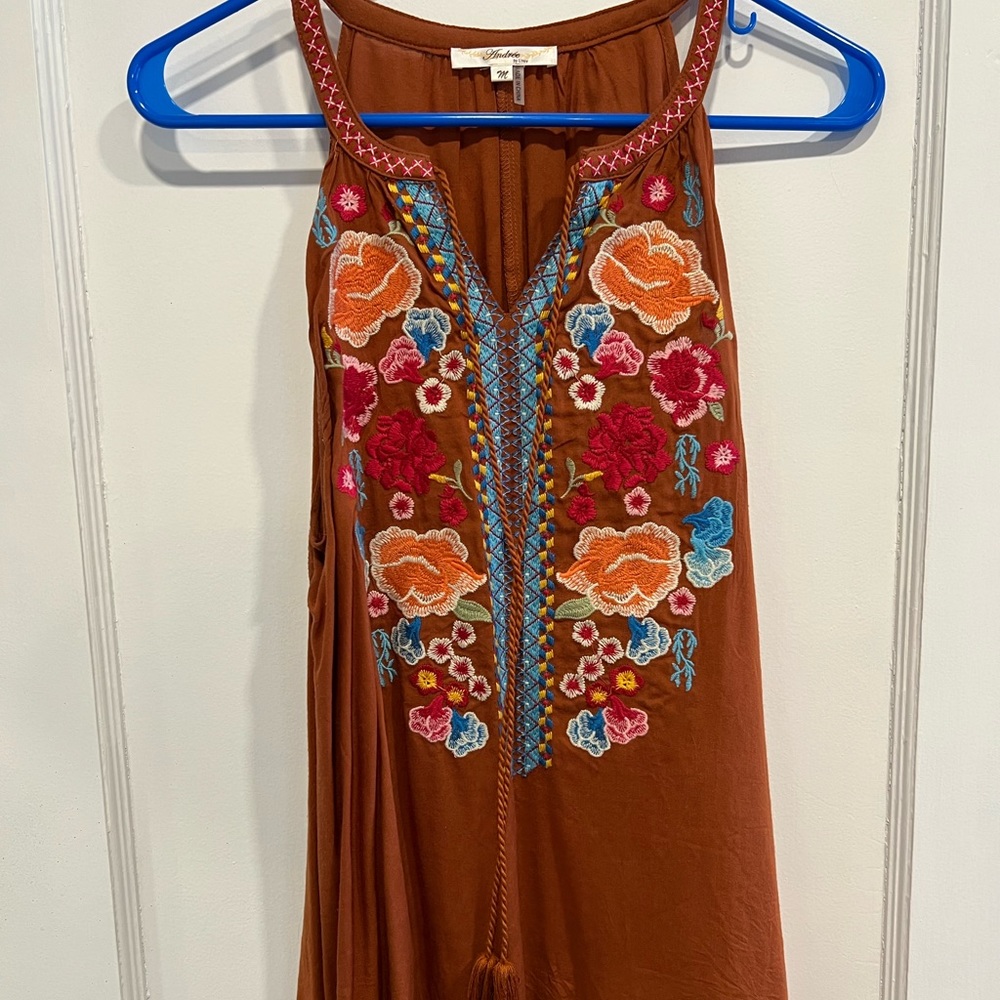 Floral tank top